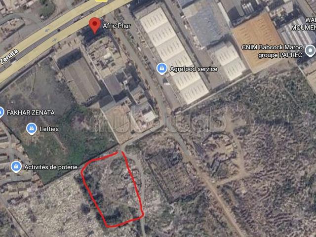 Terrain zone industriel titre zenata