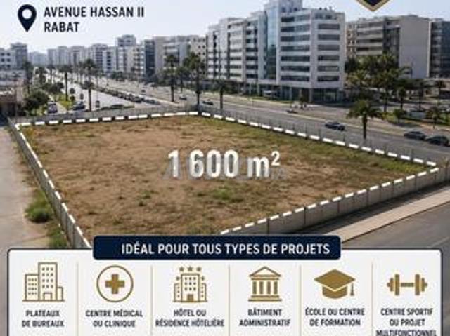 Terrain zone industrielle Rabat