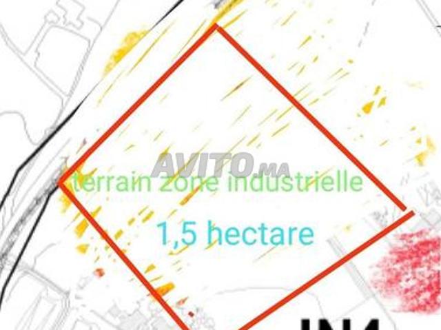 Terrain zone industrielle 15000m2 skhirat