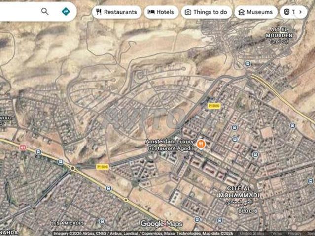 Terrain zone villa a vendre a hay mohammadi agadir
