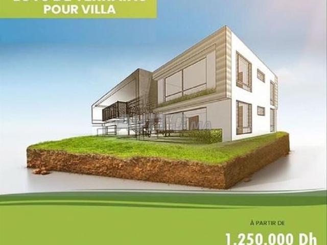 Terrain zone villa quartier Andalous