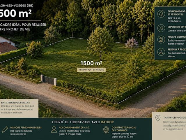 Terrain 1500 m2