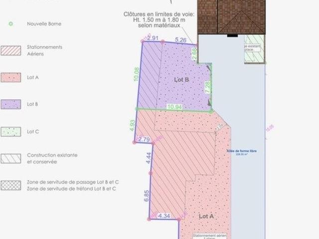 Terrain 185 m²