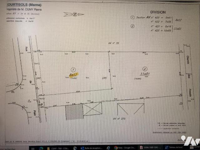 Terrain 1101 m2