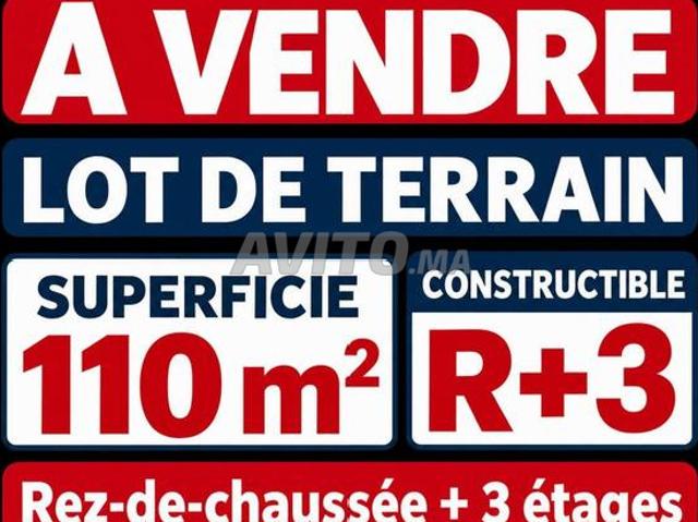 Terrain 110m² Miftah El Kheir