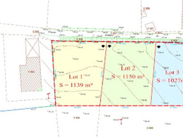 Terrain 1150 m2