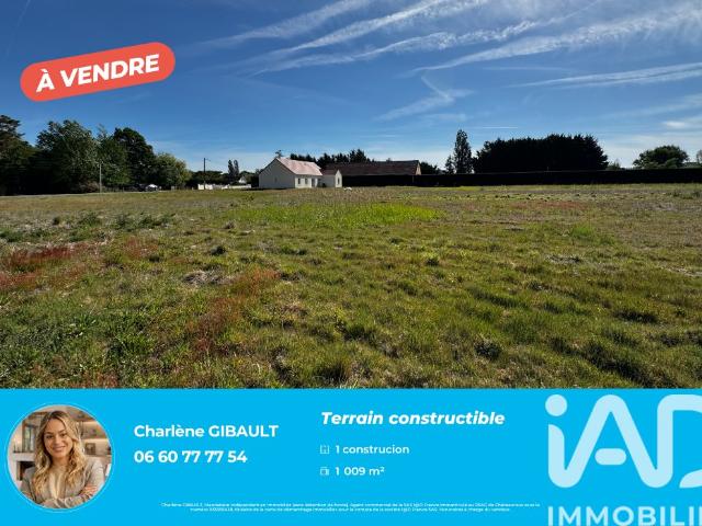 Terrain 1 009 m²