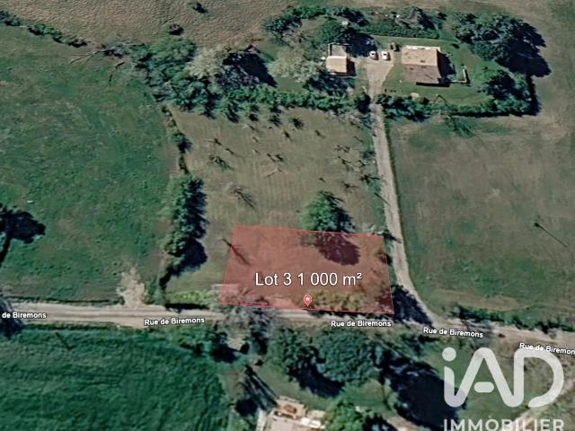Terrain 1 000 m²
