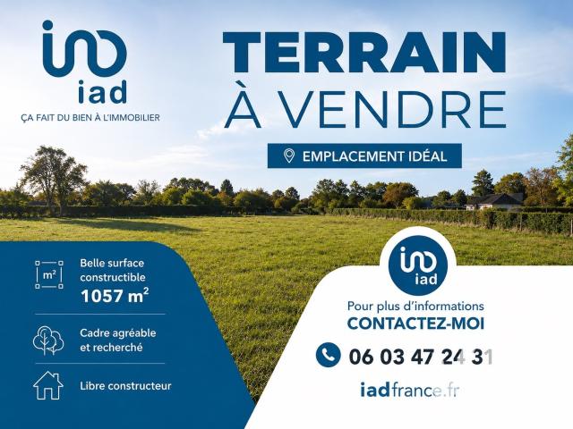 Terrain 1 057 m²
