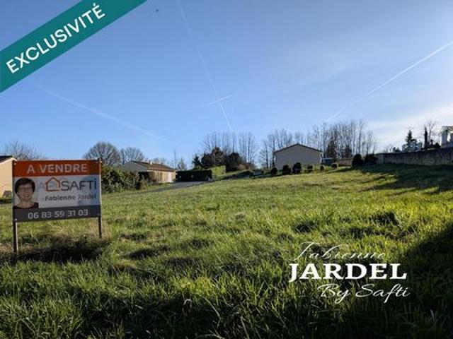 TERRAIN 1 139 M² VIABILISE SANS ABF ASSAINISSEMENT COLLECTIF