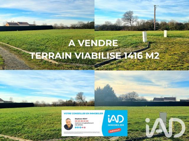 Terrain 1 416 m²