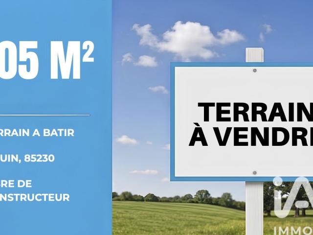 Terrain 1 505 m²