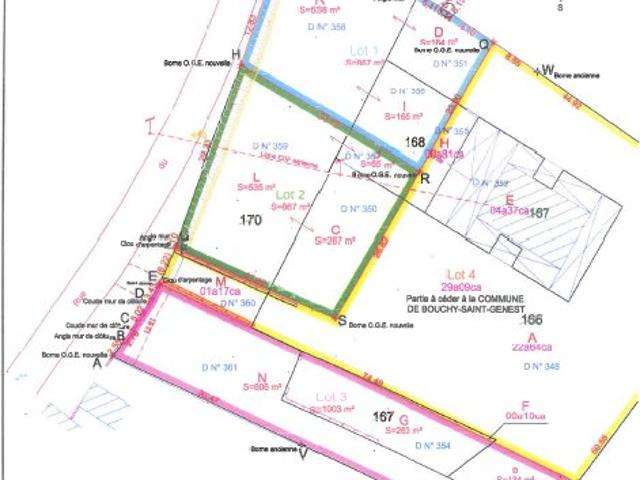 Terrain 1 734 m²