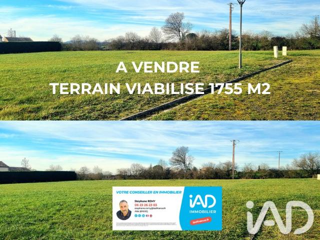 Terrain 1 755 m²