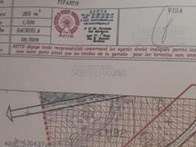 Terrain 260m 2 facade Al Hoceima