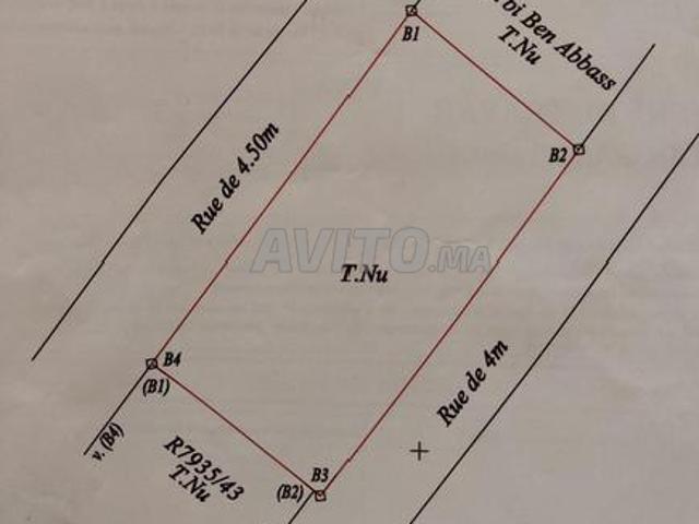 Terrain 200m2 à vendre à Marrakech près du Grand Stade