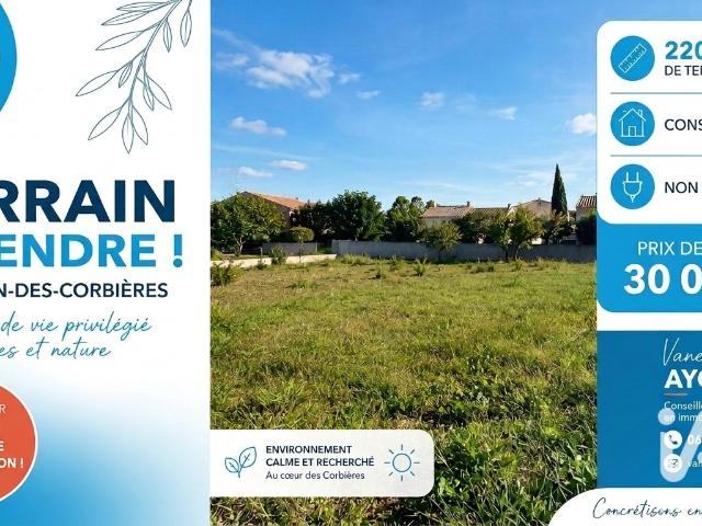 Terrain 220 m²