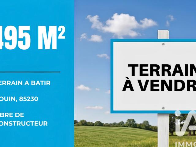Terrain 2 495 m²