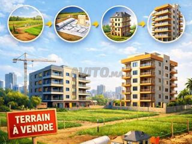 Terrain 2 façades pour immeuble 4 étages