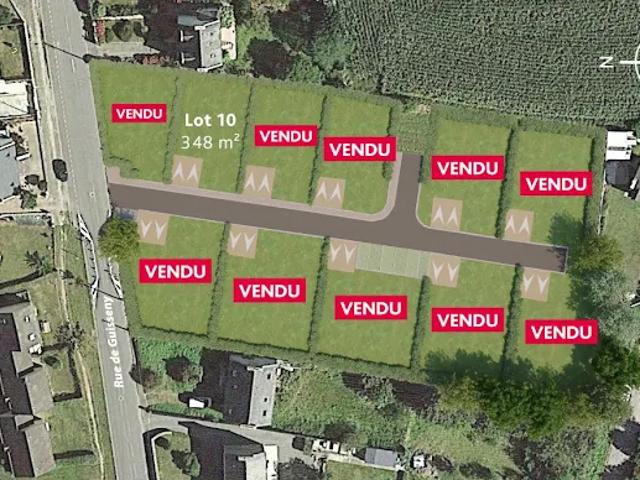 Terrain 348 m2