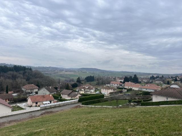 Terrain Belmont avec vue