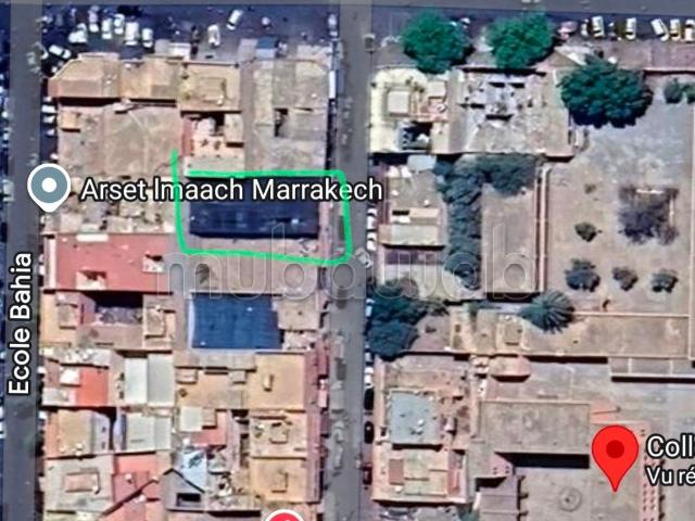 Terrain 318 m² Titré au centre ville de Marrakech