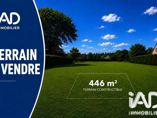Terrain 446 m²