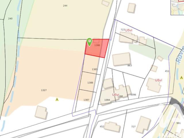 Terrain 483 m²