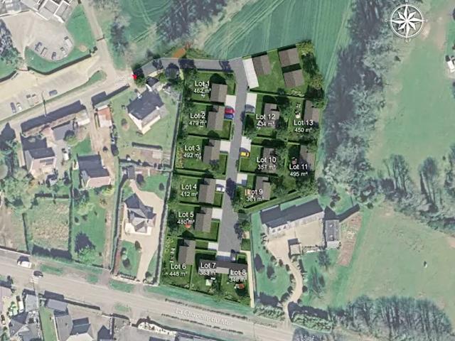 Terrain 480 m2
