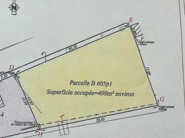 Terrain 499 m2 CAMPHIN EN PEVELE