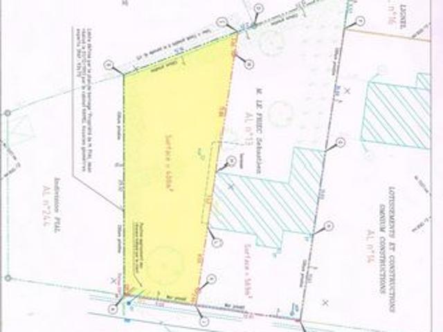 terrain 400m²