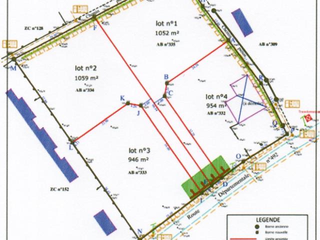 Terrain 4 000 m²