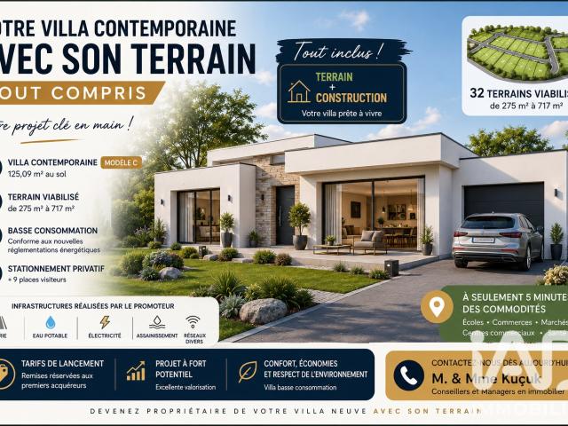 Terrain 570 m²
