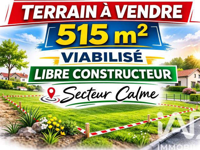 Terrain 515 m²