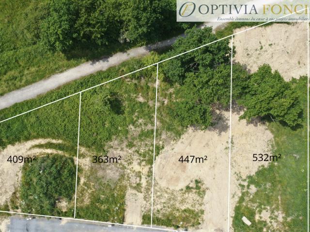 Terrain 532 m2 viabilisé