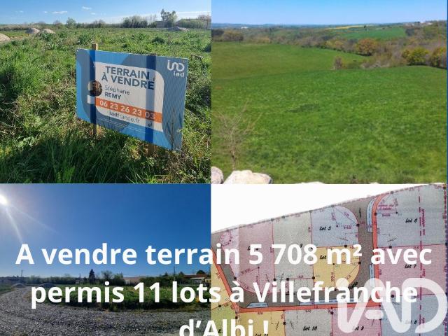 Terrain 5 708 m²