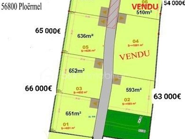 TERRAIN 651M²