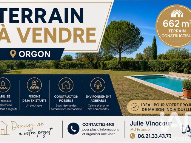 Terrain 662 m²