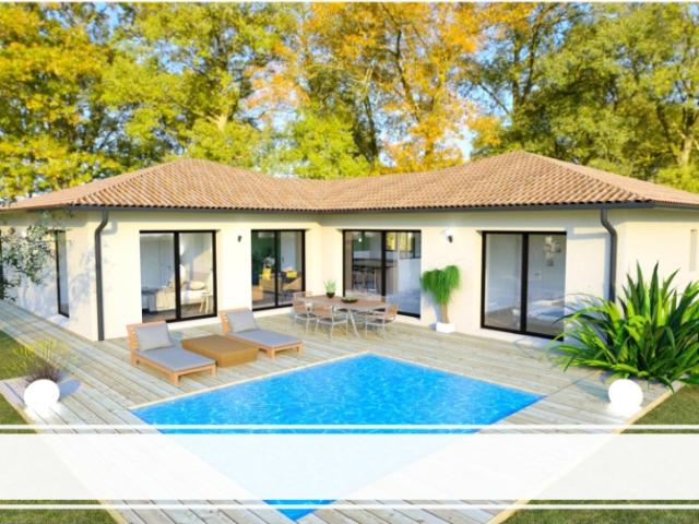 Terrain 671 m2 le porge