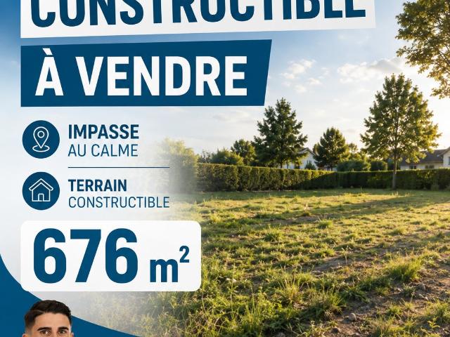 Terrain 676 m²