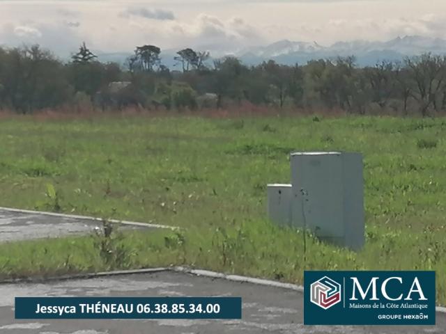 Terrain 686 m2 gamarde les bains
