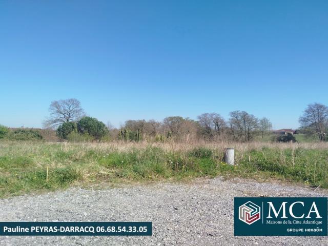 Terrain 600 m2 pomarez
