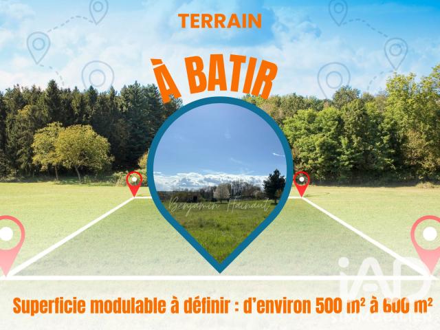 Terrain 600 m²