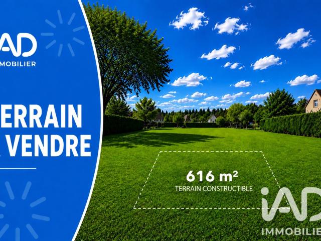 Terrain 616 m²