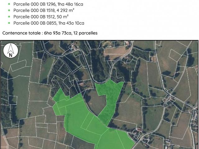 Terrain 6,94 hectares