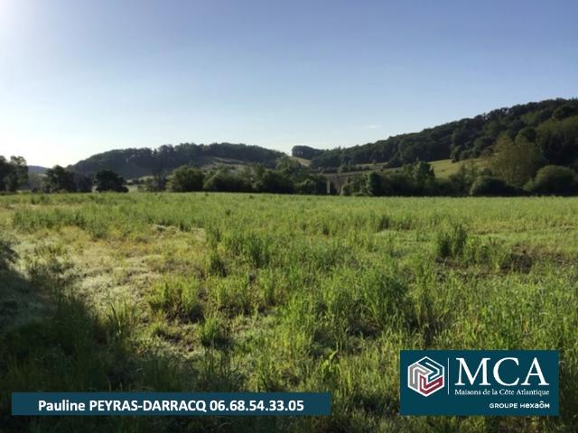 Terrain 750 m2 salies de bearn