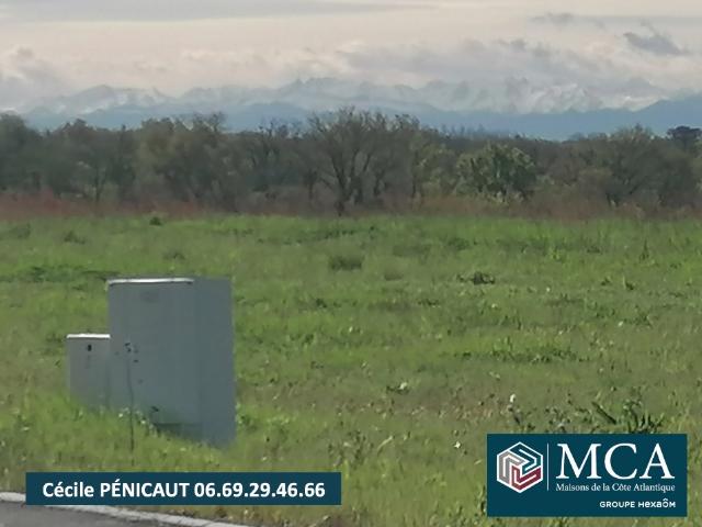 Terrain 755 m2 gamarde les bains