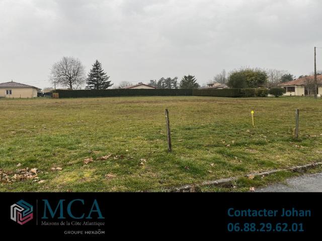 Terrain 700 m2 le porge