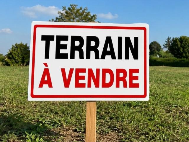Terrain 722 m², au calme et hors lotissement