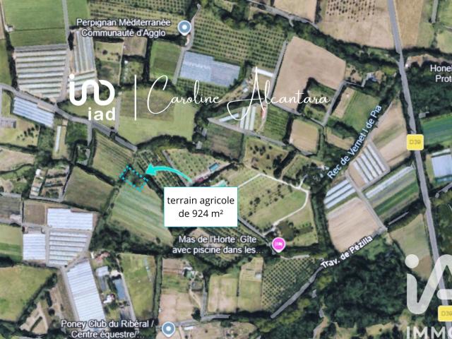 Terrain 924 m²